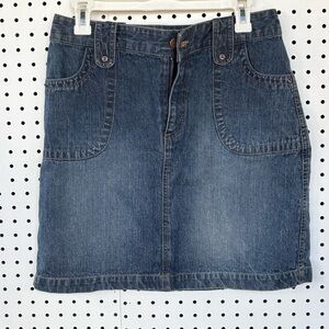 Sonoma Denim Blue Mini Skirt